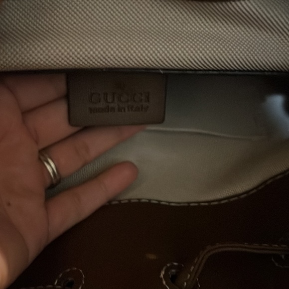 New Gucci backpack. Used twice perfect conversation. - Picture 3 of 6